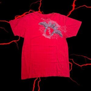 2000s y2k aop wings tee